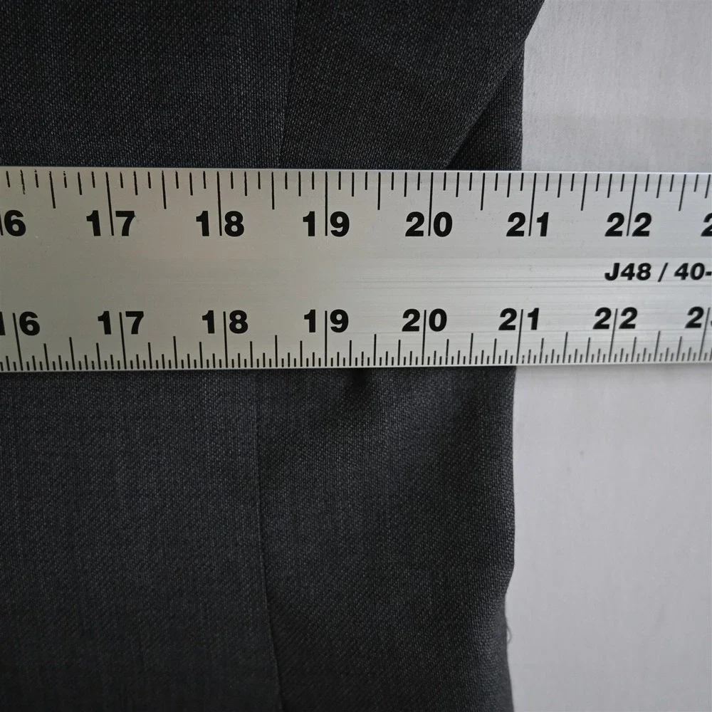 Daniel Cremieux 42L Gray Arthur Loro‎ Piana Zelander Blazer Sport Coat Jacket